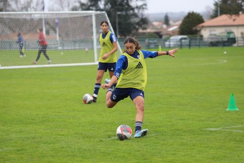 Entrainement, FC Girondins de Bordeaux féminines 07.02.2024 , 2023-2024 