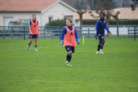 Entrainement, FC Girondins de Bordeaux féminines 07.02.2024 , 2023-2024 