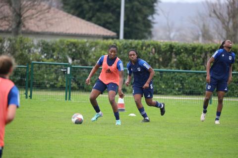 Entrainement, FC Girondins de Bordeaux féminines 07.02.2024 , 2023-2024 