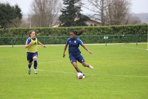 Entrainement, FC Girondins de Bordeaux féminines 07.02.2024 , 2023-2024 