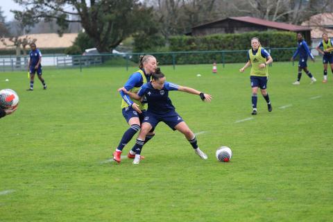 Entrainement, FC Girondins de Bordeaux féminines 07.02.2024 , 2023-2024 