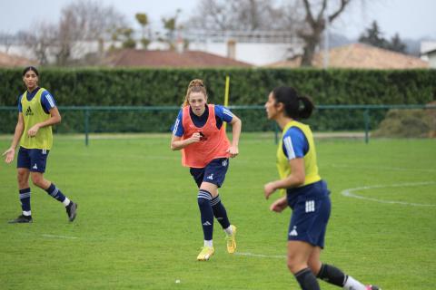 Entrainement, FC Girondins de Bordeaux féminines 07.02.2024 , 2023-2024 