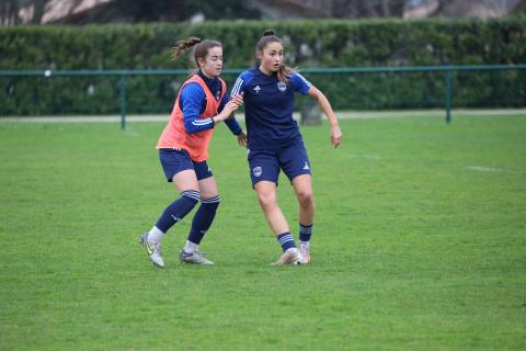 Entrainement, FC Girondins de Bordeaux féminines 07.02.2024 , 2023-2024 