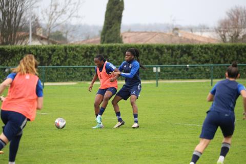 Entrainement, FC Girondins de Bordeaux féminines 07.02.2024 , 2023-2024 