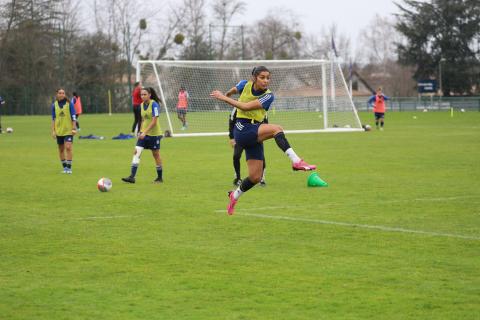 Entrainement, FC Girondins de Bordeaux féminines 07.02.2024 , 2023-2024 