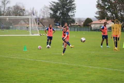 Entrainement, FC Girondins de Bordeaux féminines 07.02.2024 , 2023-2024 