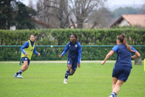 Entrainement, FC Girondins de Bordeaux féminines 07.02.2024 , 2023-2024 