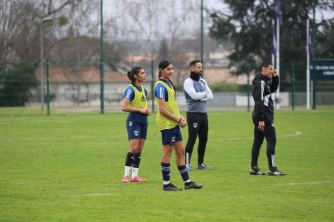 Entrainement, FC Girondins de Bordeaux féminines 07.02.2024 , 2023-2024 