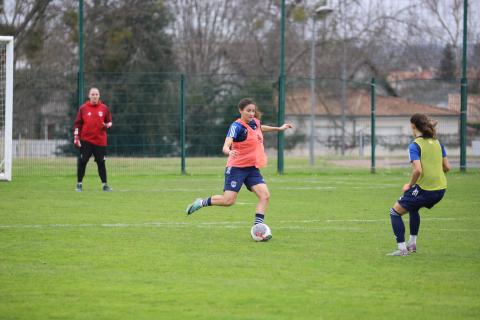 Entrainement, FC Girondins de Bordeaux féminines 07.02.2024 , 2023-2024 