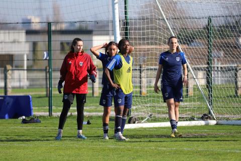 Entrainement de l'équipe feminine du 14.02.2024