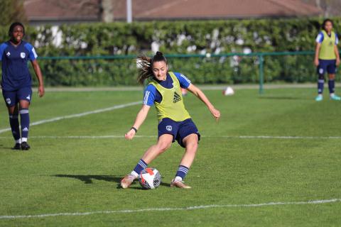 Entrainement de l'équipe feminine du 14.02.2024