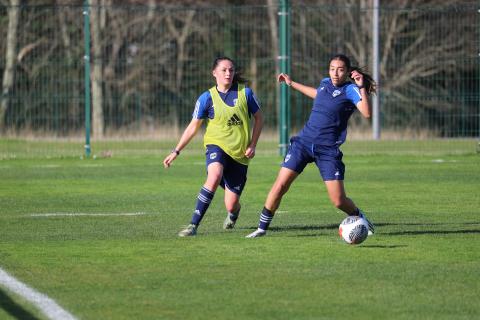 Entrainement de l'équipe feminine du 14.02.2024