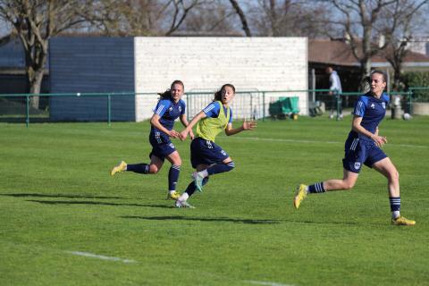 Entrainement de l'équipe feminine du 14.02.2024