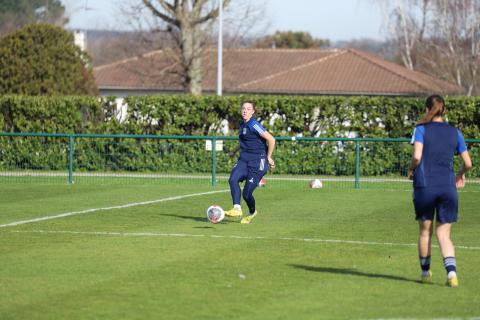 Entrainement de l'équipe feminine du 14.02.2024