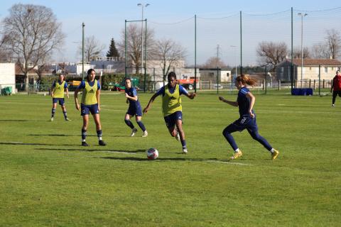 Entrainement de l'équipe feminine du 14.02.2024