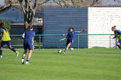 Entrainement de l'équipe feminine du 14.02.2024