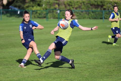 Entrainement de l'équipe feminine du 14.02.2024