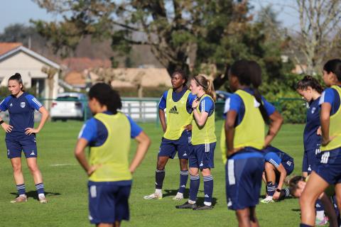 Entrainement de l'équipe feminine du 14.02.2024