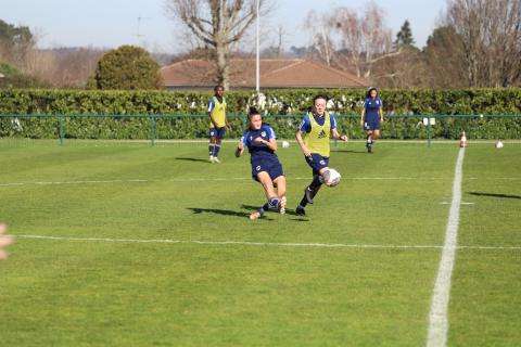 Entrainement de l'équipe feminine du 14.02.2024