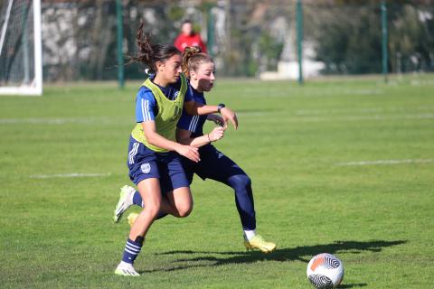 Entrainement de l'équipe feminine du 14.02.2024