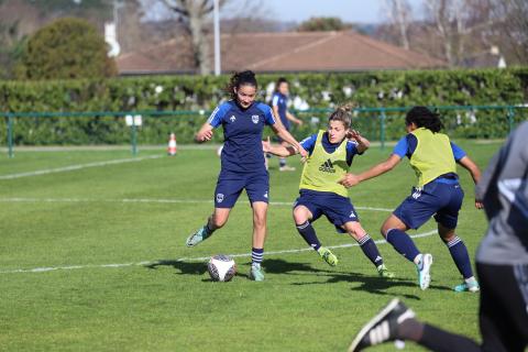 Entrainement de l'équipe feminine du 14.02.2024