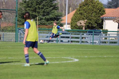 Entrainement de l'équipe feminine du 14.02.2024