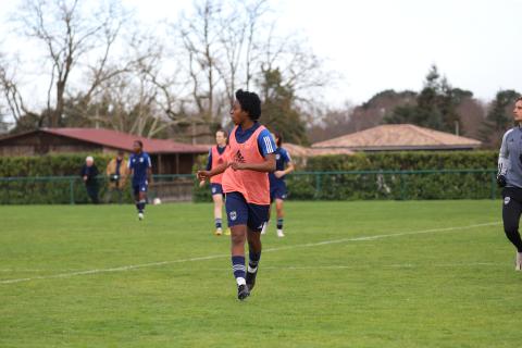 Entrainement, FC Girondins de Bordeaux féminines 28.02.2024 , 2023-2024 