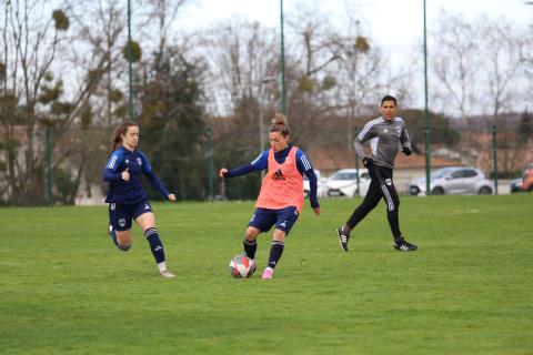 Entrainement, FC Girondins de Bordeaux féminines 28.02.2024 , 2023-2024 