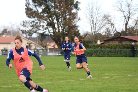 Entrainement, FC Girondins de Bordeaux féminines 28.02.2024 , 2023-2024 