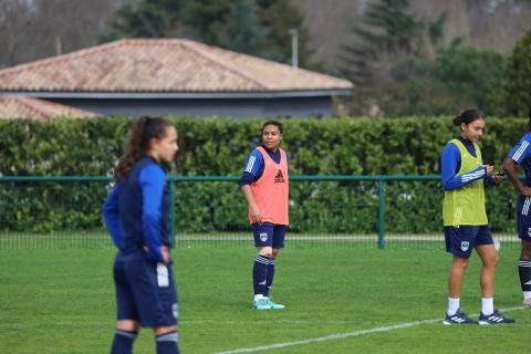 Entrainement, FC Girondins de Bordeaux féminines 28.02.2024 , 2023-2024 