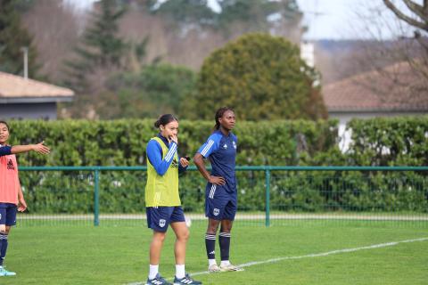 Entrainement, FC Girondins de Bordeaux féminines 28.02.2024 , 2023-2024 