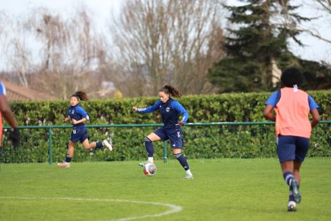 Entrainement, FC Girondins de Bordeaux féminines 28.02.2024 , 2023-2024 