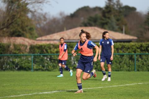 Entrainement, FC Girondins de Bordeaux féminines 28.02.2024 , 2023-2024 