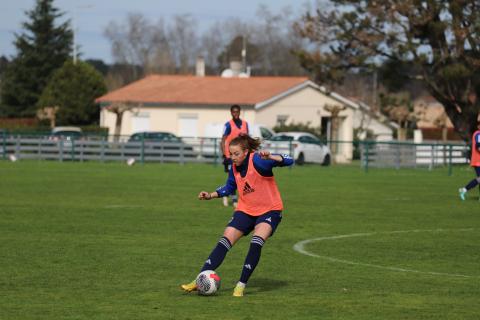 Entrainement, FC Girondins de Bordeaux féminines 28.02.2024 , 2023-2024 