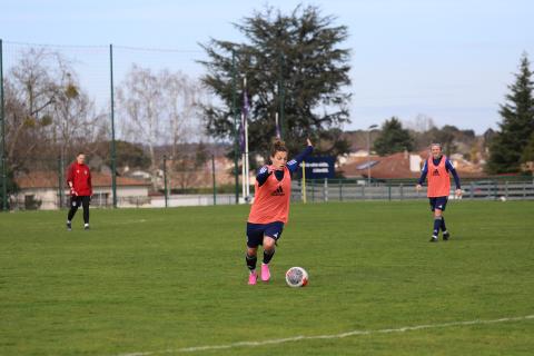 Entrainement, FC Girondins de Bordeaux féminines 28.02.2024 , 2023-2024 