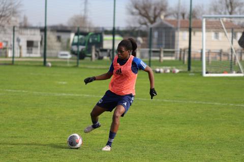 Entrainement, FC Girondins de Bordeaux féminines 28.02.2024 , 2023-2024 