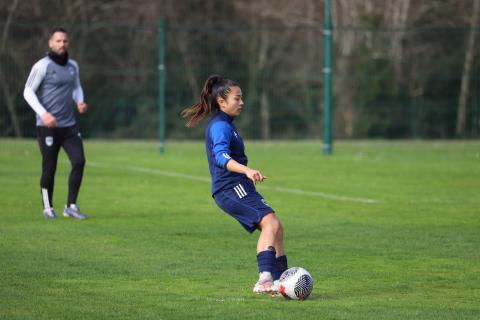 Entrainement, FC Girondins de Bordeaux féminines 28.02.2024 , 2023-2024 