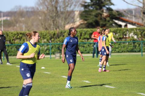 Entrainement, FC Girondins de Bordeaux féminines 13.03.2024 , 2023-2024 