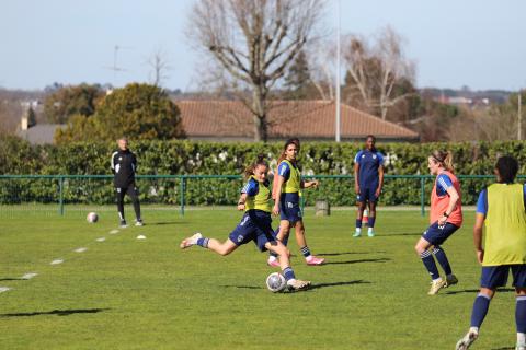 Entrainement, FC Girondins de Bordeaux féminines 13.03.2024 , 2023-2024 