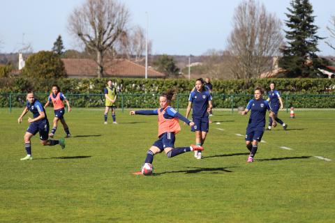 Entrainement, FC Girondins de Bordeaux féminines 13.03.2024 , 2023-2024 