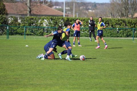 Entrainement, FC Girondins de Bordeaux féminines 13.03.2024 , 2023-2024 