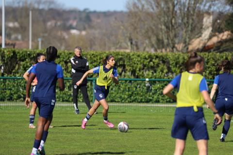 Entrainement, FC Girondins de Bordeaux féminines 13.03.2024 , 2023-2024 