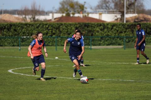 Entrainement, FC Girondins de Bordeaux féminines 13.03.2024 , 2023-2024 