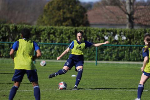 Entrainement, FC Girondins de Bordeaux féminines 13.03.2024 , 2023-2024 