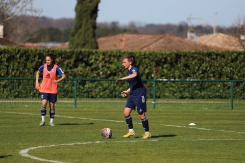 Entrainement, FC Girondins de Bordeaux féminines 13.03.2024 , 2023-2024 