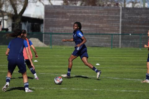 Entrainement, FC Girondins de Bordeaux féminines 13.03.2024 , 2023-2024 