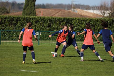 Entrainement, FC Girondins de Bordeaux féminines 13.03.2024 , 2023-2024 