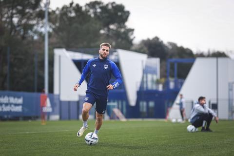 Entrainement, FC Girondins de Bordeaux 14.03.2024 , 2023-2024 