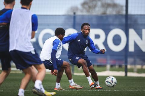 Entrainement, FC Girondins de Bordeaux 14.03.2024 , 2023-2024 