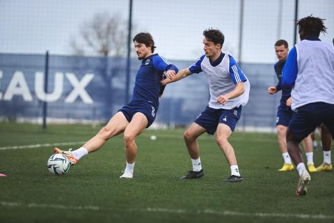 Entrainement, FC Girondins de Bordeaux 14.03.2024 , 2023-2024 